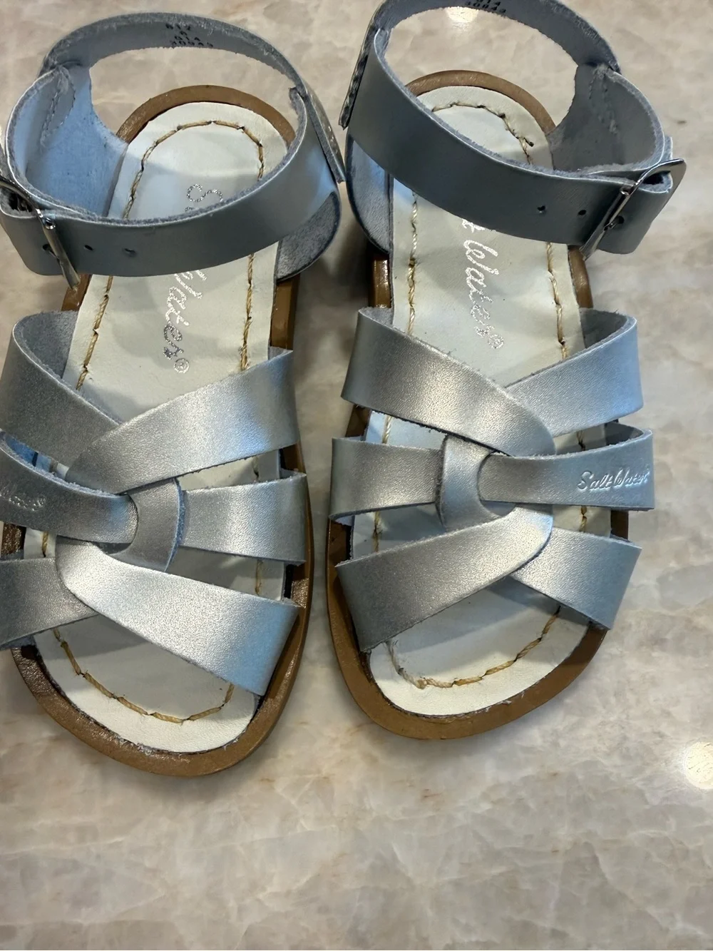 Saltwater “Original” Sandal by Hoy in Little Girl Size 8 NWT